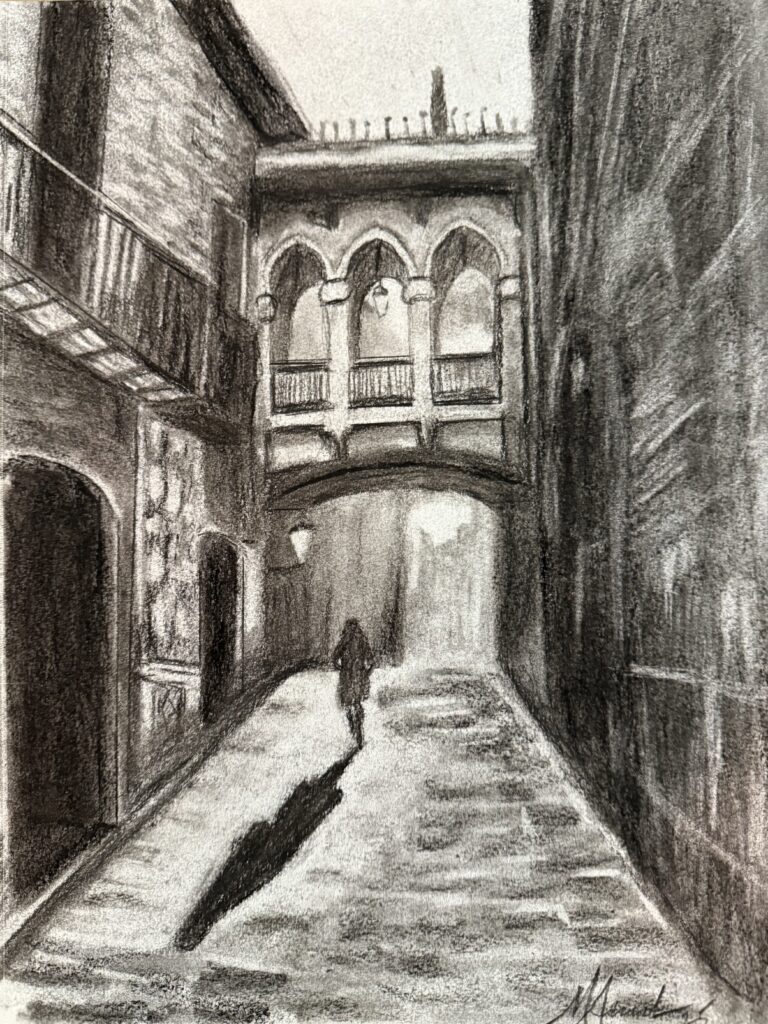 Spain Street Drawing 26