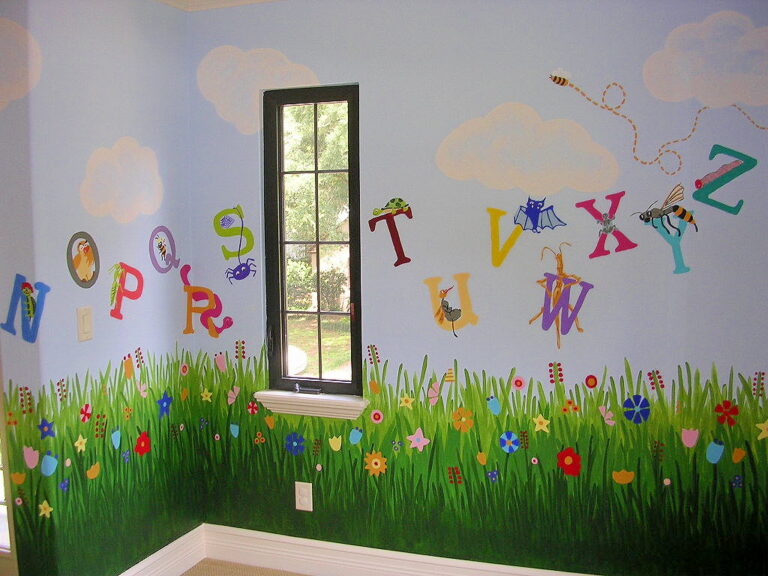 sue desjarden childrens Alpha mural